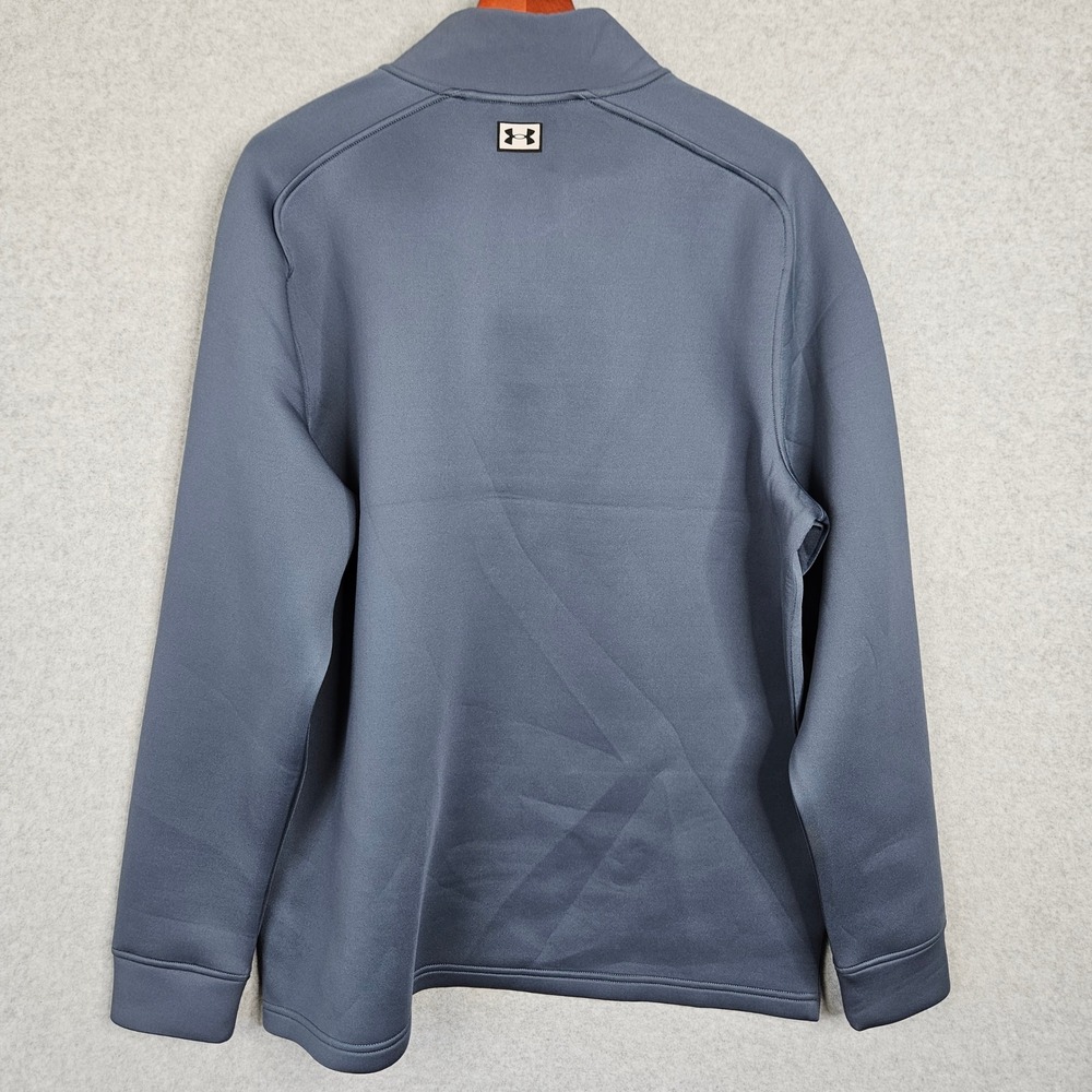 Under Armour Drive Pro Hybrid HZ Mens 2XL Navy Blue Golf Pullover 6005666 NEW - Picture 7 of 7